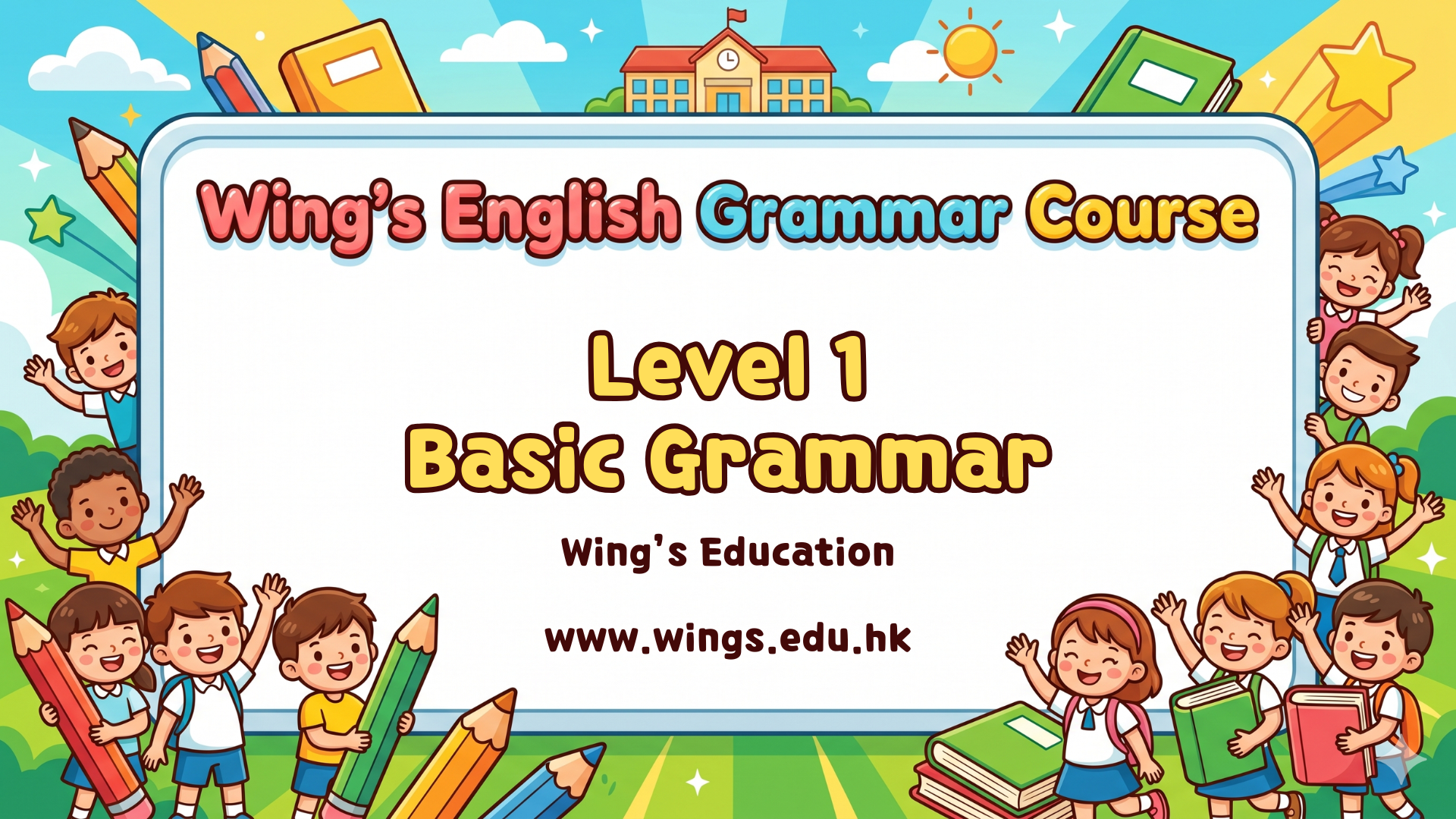 Wing’s English Grammar Course Level 1