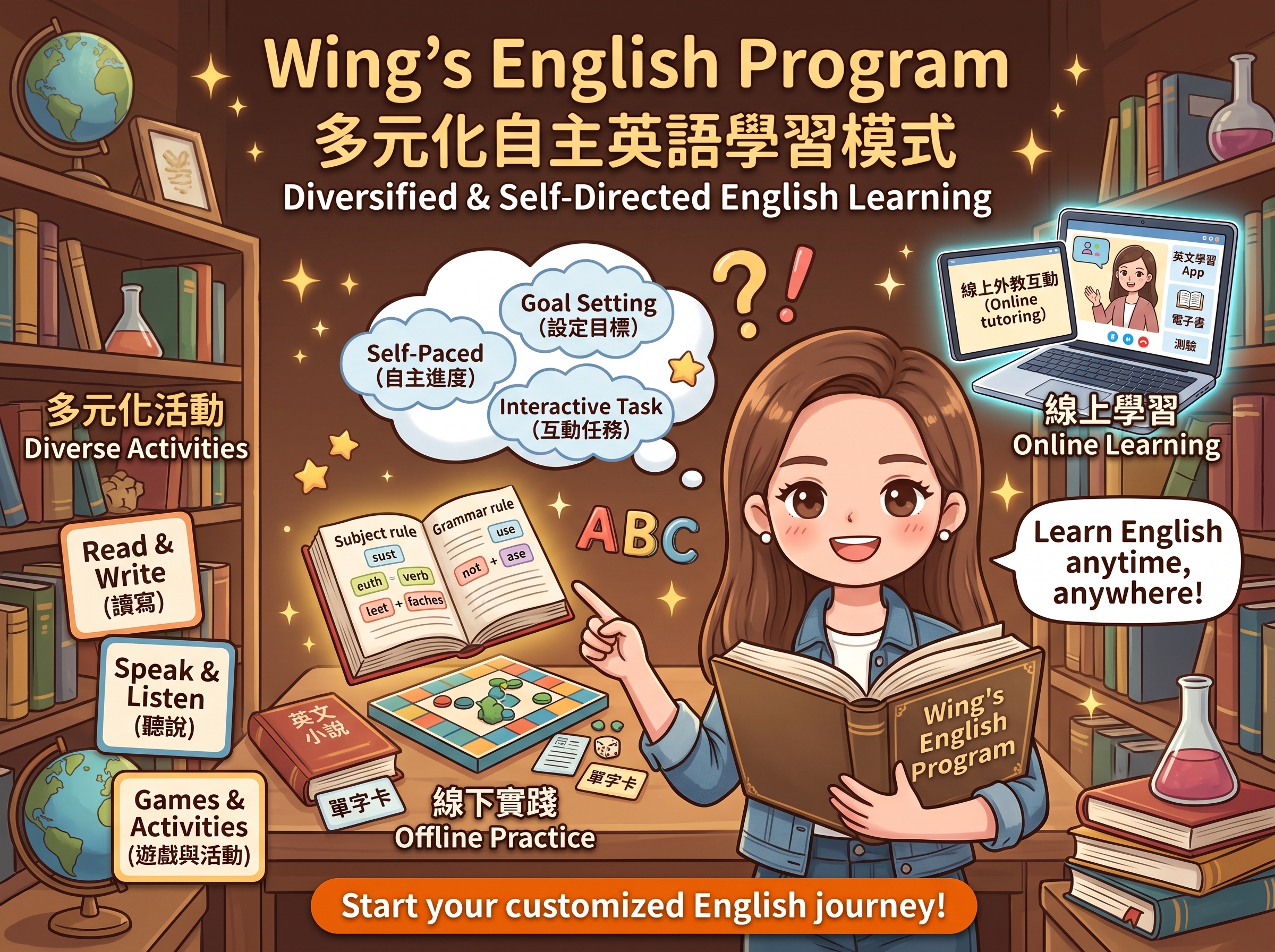 Wing’s 英語學習計劃